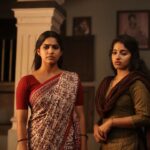 Swasika Instagram - ബാലേട്ടന്റെ മക്കൾ ❤ @malavikacmenon Stills @navin_murali Happy to be a part of this movie . #feelingblessed #aarattu #lalettan #mohanlal #swasikavj