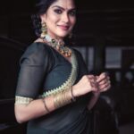 Swasika Instagram - 🖤 Makeup @sajitha.kazmara Stylist @rashmimuraleedharan Boutique @khajuraho_boutique_ Photography @_arjun_a.k #swasika #swasikavj #swasikamalayalamactress