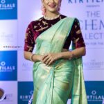 Swasika Instagram - At today's inaugration ceremony of @kirtilalsonline , alchemist collections. Happy to be a part of it . @jayanthiballal Stylist : @rashmimuraleedharan Mua : @sajitha.kazmara Photography: @athmi_capture Event Co-ordinator: @dalu_krishnadas #kirtilalsonline #kirtilal #swasika #inaugration