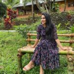 Swasika Instagram - A much needed break 🥰 Costume : @lepapillonkochi5 Location : @vimokshayaresorts 📸 @nvm___official #swasika #swasikavj #swasikavijay #swasikaactress #malayalamactress Vimokshaya
