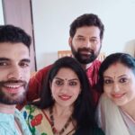 Swasika Instagram - TrendOnam....what we do behind camera 😅😋🥰 #trending #onam #swasika #malayalam #traditional #tiktok #reelsgram #traditional