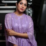 Swasika Instagram - Elegance and Refinement 🌸 Stylist : @rashmimuraleedharan Costume : @salaaboutique Mua : @abilashchickumakeupartist Photography: @akhil_photography_tvm #swasikavj #swasika #redcarpet #lavenderlove #malayalamactress