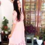 Swasika Instagram - ''Pink is always in season ''. A day at home. Dress : @lepapillonkochi5 ,Thank you for this beautiful dress . #swasikavj #swasika #swasikavlogs #swasikaproductions #malayalamactress