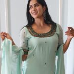 Swasika Instagram - Light, soothing, refreshing and full of sophistication, pastels are the coolest colors in trend. Swipe to see the amazing salwar peices I choosed from @kalista_shaheera_noushad , I loved their way of blending pastel shades on traditional wears by keeping it simple and elegant. PC @d_maverick_ Thank u brother ❤️❤️ #swasikavj #swasika #swasikactress #swasikavlogs #kalista #kalistabyshaheeranoushad #salwarlove #pastellove #pastelshades #salwarlove