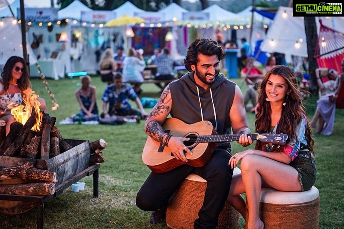 Tara Sutaria Instagram - This is us! You will often find us hungry, pinching each other’s cheeks, hungry again, telling terrible jokes (and laughing hysterically) making up ghastly nick names for each other… and then arguing because we need more food/a nap… @arjunkapoor how are we like this😒🤦♀️♥️