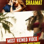 Tara Sutaria Instagram - BEYOND overwhelmed and overjoyed with this response!!!! I have always dreamt of singing my own songs in the movies and your reaction to my debut has left me thrilled and touched.. over 12 million views and 4 lakh plus likes across platforms! Thank YOU all!!! ♥️♥️♥️