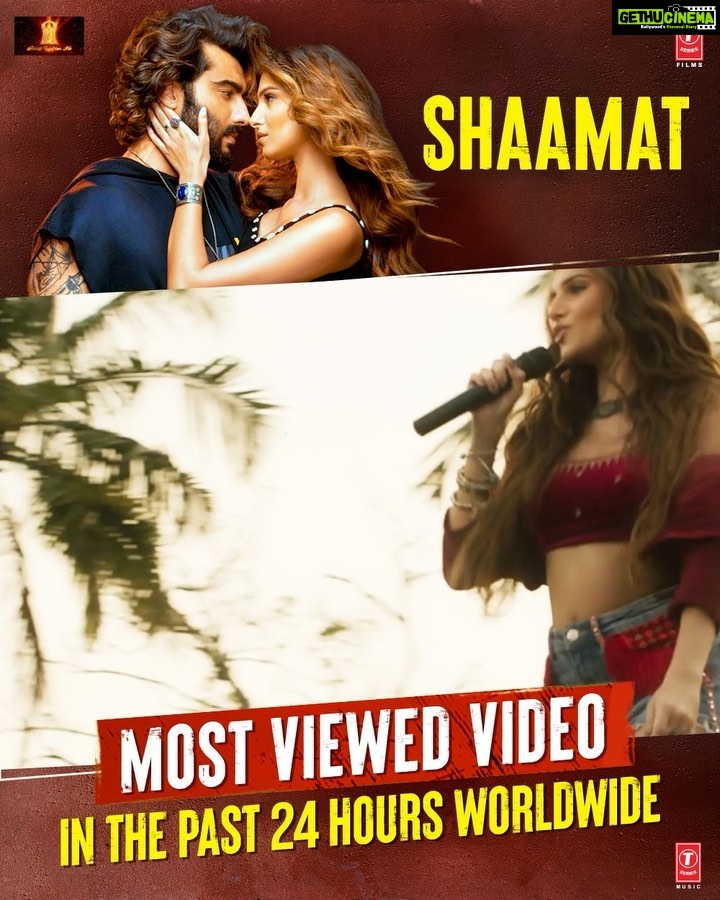 Tara Sutaria Instagram - BEYOND overwhelmed and overjoyed with this response!!!! I have always dreamt of singing my own songs in the movies and your reaction to my debut has left me thrilled and touched.. over 12 million views and 4 lakh plus likes across platforms! Thank YOU all!!! ♥️♥️♥️