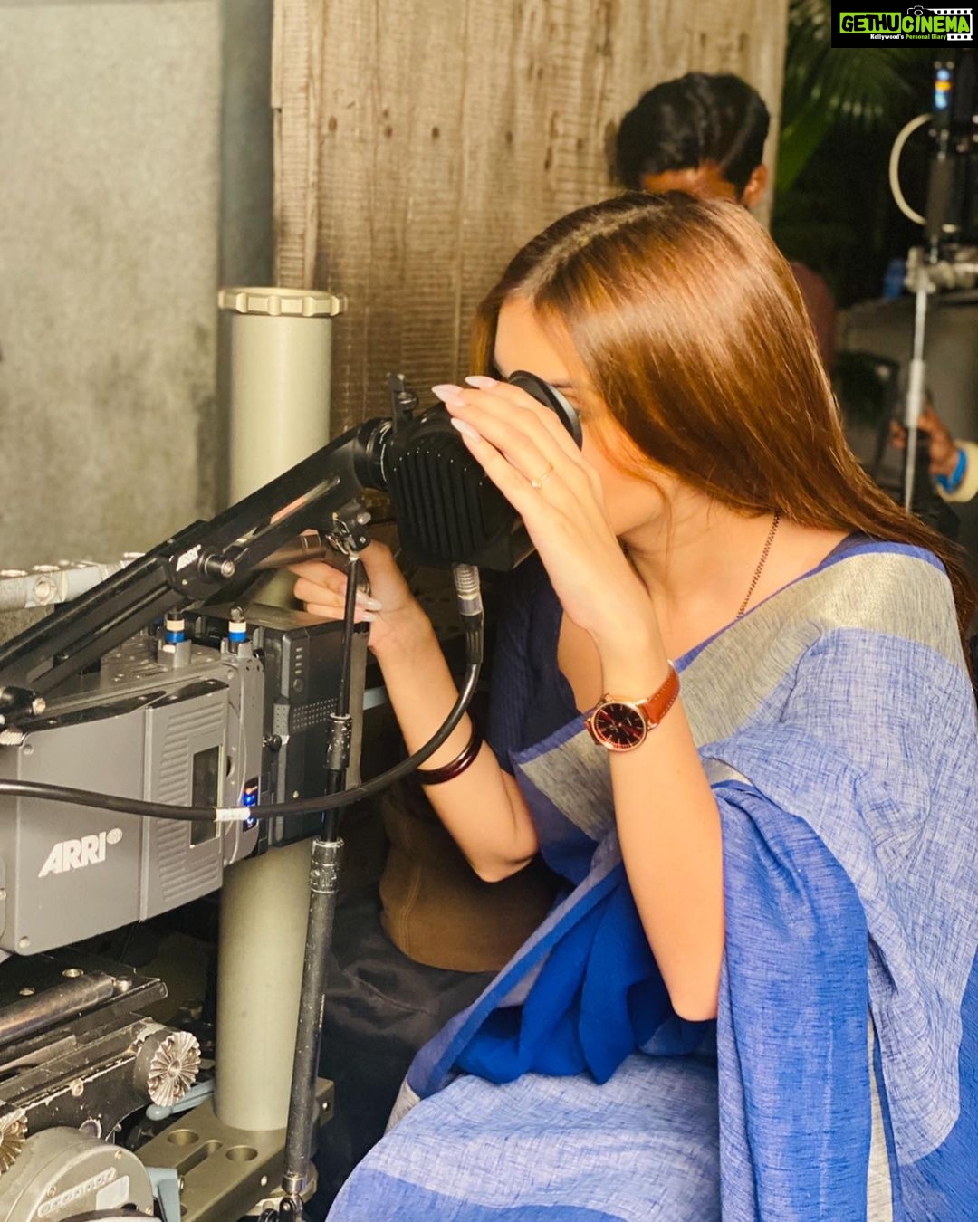 Tara Sutaria Instagram - Post pack up💙🎥 #Tadap