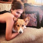 Tara Sutaria Instagram - Cuddles🤍🐶🥺