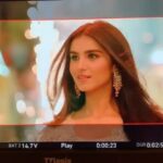 Tara Sutaria Instagram - Throwback to my first day and first shot for Marjaavaan.. If you think my hair flip was dramatic you should’ve seen @milapzaveri’s 😂🤍