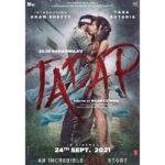 Tara Sutaria Instagram - Yeh pyaar ki #Tadap ab anjaam tak le jayegi..🎥🍿 Experience the magic in #SajidNadiadwala’s #Tadap - An Incredible Love Story ✨ Releases in cinemas on September 24, 2021 💥 #FoxStarStudios @ahan.shetty @milan.a.luthria @wardakhannadiadwala @nadiadwalagrandson @foxstarhindi