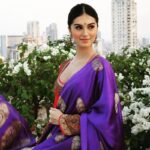 Tara Sutaria Instagram - Happy Diwali, everyone! Here’s to a joyous and wonderful year for us all✨ Be well and safe.. 💜💫
