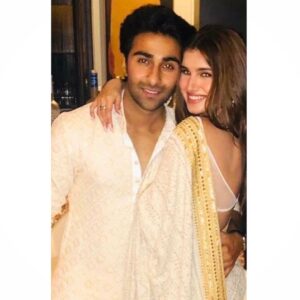 Tara Sutaria Instagram - Ever thine, ever mine, ever ours! Happy Birthday to my favourite person @aadarjain 🖤