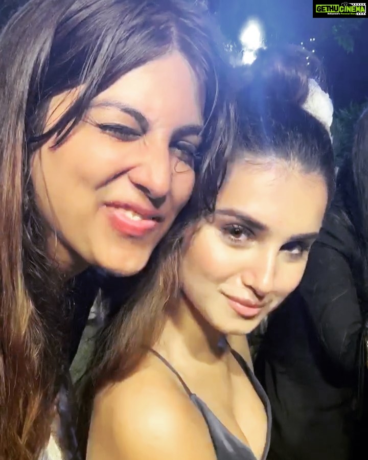 Tara Sutaria Instagram - My fearless, favourite, fabulous Ishie Poo!!! Happy Birthday, my special one.. I wish we could all be together on your special day and i promise we will be soon.. Celebrating you and dancing away - just how you like it!!! Stay you and stay simple always. I love you so! @ishagoraksha ❤️