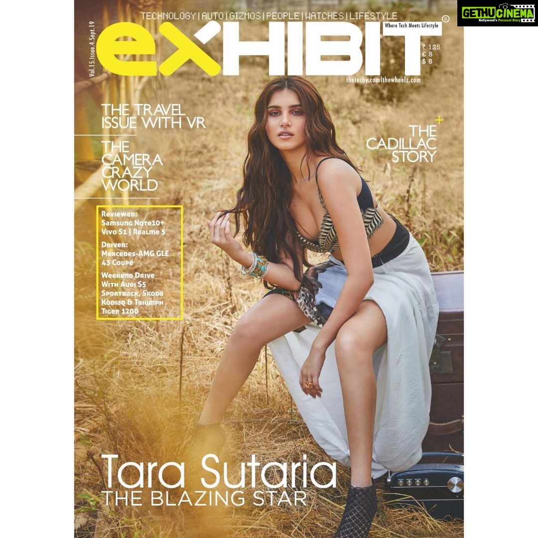 Tara Sutaria Instagram - Wind in my hair and a song in my heart✨💖 September issue with @exhibitmagazine Credits: Editor-in-Chief: @ramesh_somani Shot by: @rohanshrestha In-house Stylist: @simran_kabra Hair and Makeup: @mehakoberoi Location: @fazlaninaturesnest PR Agency: @hypenq_pr #ExhibitxTaraSutaria #ExhibitMagazine #TravelIssue #SeptemberIssue