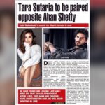 Tara Sutaria Instagram - Thrilled to be a part of the #NGEFamily for my next! 🤩♥️ Thank you #SajidNadiadwala & #MilanLuthria for this one! @ahan.shetty let’s roll! 💥❤️ @nadiadwalagrandson @foxstarhindi @wardakhannadiadwala