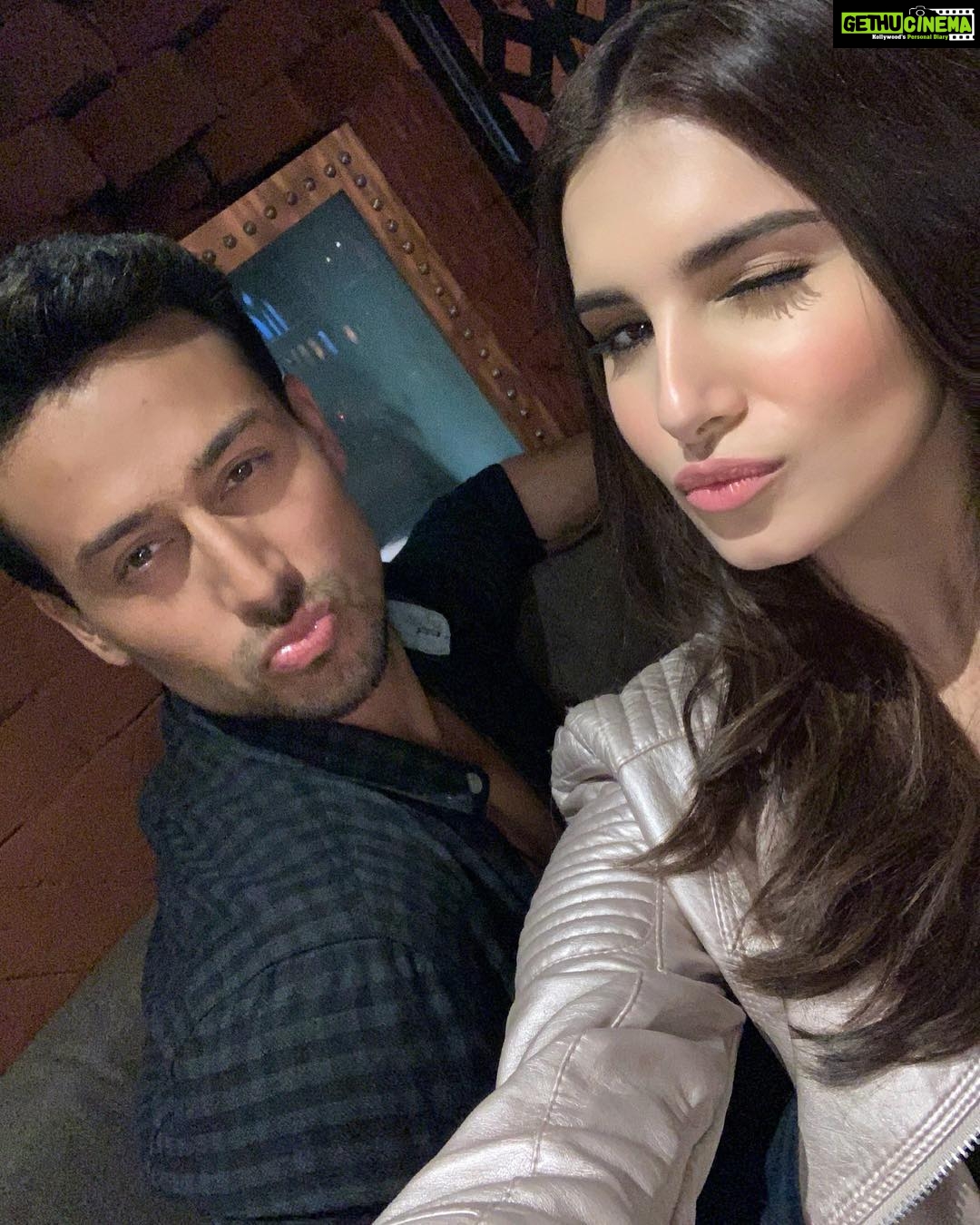 Tara Sutaria Instagram - Happy Birthday T!!! This is your year❤️🎉🎂 Enjoy every second and don’t ever change! Also, may you always try to mimic me and fail miserably - as seen in picture 1. @tigerjackieshroff