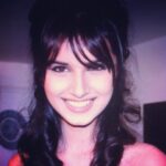 Tara Sutaria Instagram - Big smiles. Messy curls. Great night!