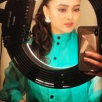 Tejasswi Prakash Instagram - From the times when I used to shoot 🙈 and if there happened to be a good light...I would do anything to take a good mirror selfie...this one’s from the shoot of intezaar... . . . #waiting #waiting #and #yep #prettymuch #stayinghome