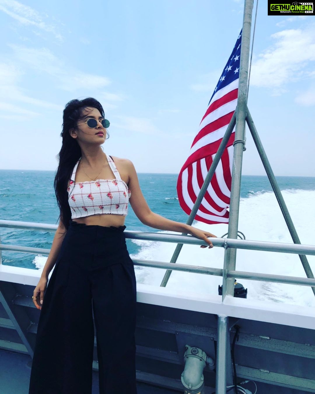 Tejasswi Prakash Instagram - i want to go back to watching whales 🐳 . . . #throwback #whalewatching #coexist Boston, Massachusetts