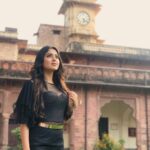 Tejasswi Prakash Instagram - Work to become not to acquire . . Outfit - @shreeyasomaiyalabel Heels @zara Styled by @saachivj Assisted by @nancyshahh @sanzimehta777 Umed Bhawan Palace