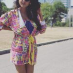 Tejasswi Prakash Instagram - Wilderness❤️ . . Styled by @stylebysujatasetiya Assissted by @avani_chouksey @soniajaiswall @manigosain8 Outfit- @livafashionin Footwears- @thetrendytoes Jewellery- @bellofox . . #wildernessculture #colour #please
