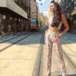 Tejasswi Prakash Instagram - Still round the corner... There may wait, a new road... Or a secret gate... . . Styling @stylebysujatasetiya Assissted by @avani_chouksey @soniajaiswall @manigosain8 Outfit @gaarah_official Footwear @thetrendytoes Jewellary@bellofox . . #waiting #train #nextstop Vitosha
