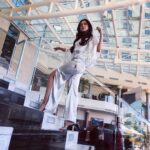Tejasswi Prakash Instagram - Drink happy thoughts... . . Styling @stylebysujatasetiya Assissted by @avani_chouksey @rajulpitliya Outfit @thea_by_divyajain Footwears @thetrendytoes #travel #work #dowhatyoulove Hilton Sofia