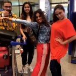 Tejasswi Prakash Instagram - New journey ❤️ . . #khatrokekhiladi10 #10players #1aim Mumbai Internartional Airport