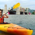 Tejasswi Prakash Instagram - Thalassophile . . #waterbaby #kayaking #travel Charles River Esplanade