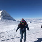 Tejasswi Prakash Instagram - Being this overexcited hyper kid . It was a -23 degree Celsius windy beautiful day . @myswitzerlandin thankful ❤️ . #reminiscing #swissalps Interlaken, Switzerland