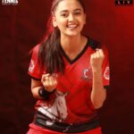 Tejasswi Prakash Instagram - Tennis Premier League has begun and so has the madness for the next 3 days!!! Extend your love and support to my team The Stallions guys @thestallions Tag @tplsport.in @sonyliv #TPL2018 #TennisPremierLeague #thestallions