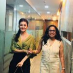 Tejasswi Prakash Instagram - Touch wood . . And the journey continues @shashisumeet @sumeetm #friends #mentor #family