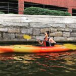 Tejasswi Prakash Instagram - Thalassophile . . #waterbaby #kayaking #travel Charles River Esplanade