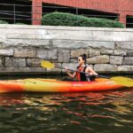 Tejasswi Prakash Instagram - Thalassophile . . #waterbaby #kayaking #travel Charles River Esplanade