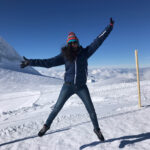 Tejasswi Prakash Instagram - Being this overexcited hyper kid . It was a -23 degree Celsius windy beautiful day . @myswitzerlandin thankful ❤️ . #reminiscing #swissalps Interlaken, Switzerland