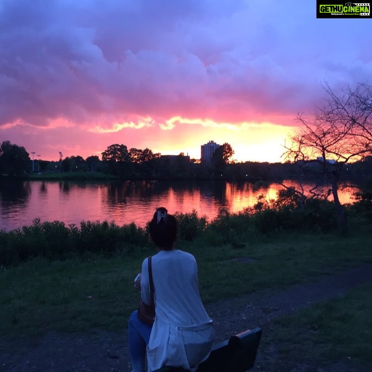 Tejasswi Prakash Instagram - DUSK❤️ Boston, Massachusetts