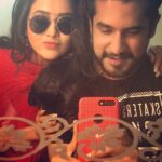 Tejasswi Prakash Instagram - With this joker 😂😂 @suyyashrai