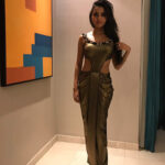 Tejasswi Prakash Instagram - It's the heart of gold and stardust soul that make you beautiful . Outfit- @alpareena ❤️