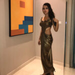 Tejasswi Prakash Instagram - It's the heart of gold and stardust soul that make you beautiful . Outfit- @alpareena ❤️