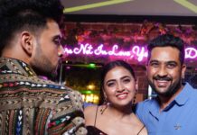 Tejasswi Prakash Instagram - And in the middle of my chaos there was you..! the kinda bond nobody but US would understand! @tejasswiprakash Styled by: @kmundhe4442 Outfit : @bharat_reshma 📹 : @man.with.a.dreamm