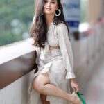 Tejasswi Prakash Instagram – Not letting the odds affect her spark! ✨
.
.
.
📸: @prashantsamtani 
📍: @byou.in 
👗: @leisureloomindia 
💎: @itahdnura @thejstudioo 
🧣: @stylebysaachivj 
🤝: @styledbynikinagda @nehha_o @sanzimehta777 
💆🏻‍♀️ : @stylistsony 
.
.
.
#sparkle #shine #neveradullmoment #instagood #explore #fyp #tejasswiprakash #tejatroops #biggboss #biggboss15 #bb #bb15  #salmankhan @voot @vootselect @colorstv @endemolshineind
