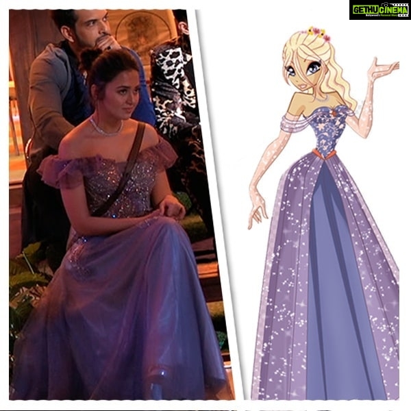 Tejasswi Prakash Instagram - A Princess simply walks and the world applauds her presence. 😍✨ . . 👗: @alesandracouture 💎: @blingvine 🧣: @stylebysaachivj 🤝: @styledbynikinagda @nehha_o @sanzimehta777 . . #instagood #explore #fyp #tejasswiprakash #allinoneteja #tejatroops #biggboss #biggboss15 #bb #bb15 #salmankhan @voot @vootselect @colorstv @endemolshineind