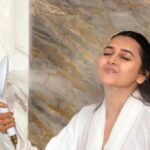 Tejasswi Prakash Instagram - Being an actress, I’m required to wear makeup daily and I’m always worried about the effects which it has on my skin. I crave that perfect glow but facial rollers and Gua sha don’t help! Thankfully, I have discovered the @kohler_india switch hand shower which has a stimulating spray massage setting that increases blood circulation and makes my face glow from within. #Kohler #KohlerSwitchHandShower @goodhomesmagazine . . . #skincare #dailycare #routine #instagood #instadaily #explore #fyp #tejasswiprakash #tejatroops #biggboss #biggboss15 #bb #bb15