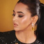 Tejasswi Prakash Instagram - Being a badass with a good one ✨ . . . Dress- @neeturohra_india Jewellery- @Karishma.joolry Heels: @giuseppezanotti Styling: @shaleenanathani Assisted by: @shrutijoshi21 Makeup by @sachinmakeupartist1 Hair by @hairbysharda 📸 @visualaffairs_va
