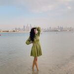 Tejasswi Prakash Instagram - Blessed to live my dreams... . . . Styled by: @camy1411 X @tejalnagmoti Outfit: @madaboutfashion_kejal . . . #travel #life #peace Atlantis, The Palm