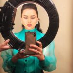 Tejasswi Prakash Instagram - From the times when I used to shoot 🙈 and if there happened to be a good light...I would do anything to take a good mirror selfie...this one’s from the shoot of intezaar... . . . #waiting #waiting #and #yep #prettymuch #stayinghome