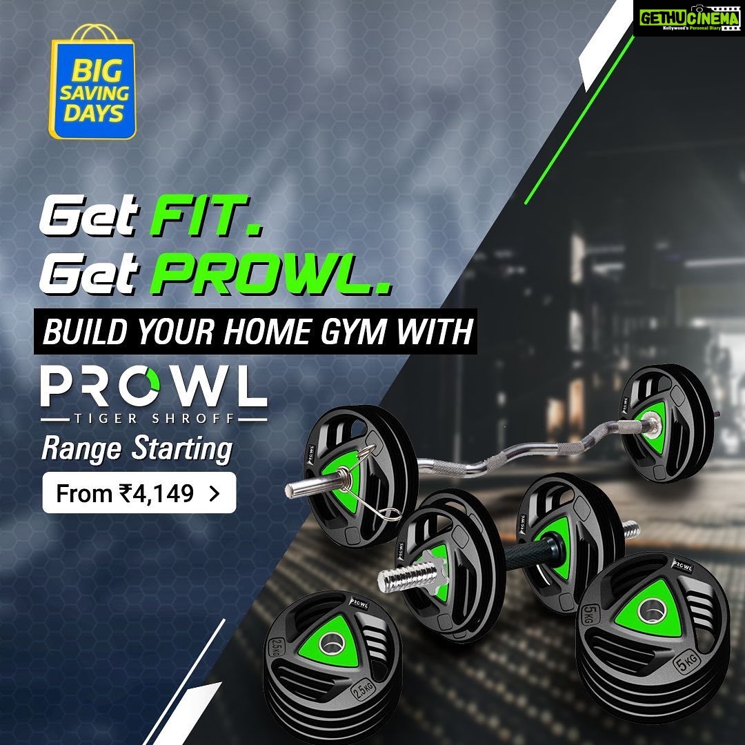 Tiger Shroff Instagram - Elevate your Fitness Game With Prowl! Check out the Prowl Fitness Range exclusively available on @flipkart for some exciting offers running now! Pledge with Prowl and let fitness take a front seat. #ReadyToMove with @prowlactive ? Shop NOW (Link in bio) #Prowl #Flipkart #flipkartsportshub
