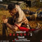 Tiger Shroff Instagram - KICK! PUNCH! FLY! REPEAT! Watch how I did it, in the BTS video 😊 (link in bio) @dishapatani #SajidNadiadwala @khan_ahmedasas @nadiadwalagrandson @foxstarhindi @tseries.official #Baaghi2onMarch30