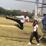 Tiger Shroff Instagram - You guys got us flying, all over again. 😊❤️ #thanksforthelove #baaghis #baaghi2trailer out at #3PM @dishapatani #sajidnadiadwala @khan_ahmedasas @nadiadwalagrandson @foxstarhindi @tseries.official